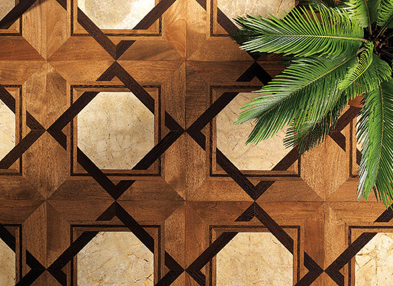 Mosaicos e incrustaciones en piedra